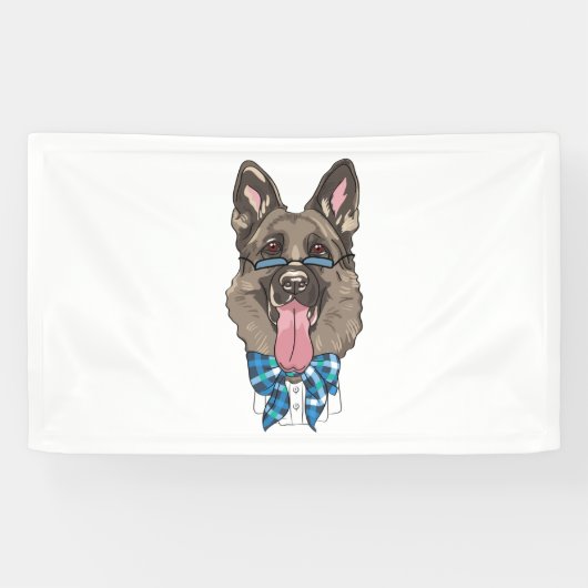 German Shepherd Spandoek (Horizontaal)