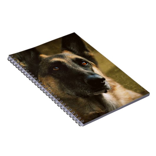 German Shepherd Spiral Note Books Notitieboek (Rechterzijde)