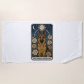 German Shepherd Strandlaken (Voorkant)