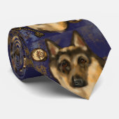 GERMAN SHEPHERD STROPDAS (Opgerold)