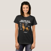 German Shepherd  T-shirt (Voorkant volledig)