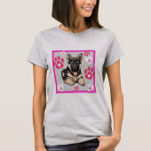 German Shepherd T-Shirt (Voorkant)