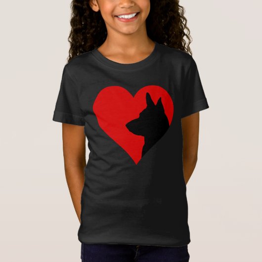 German Shepherd T-Shirt (Voorkant)