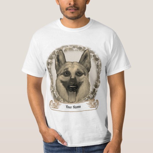 German Shepherd T-shirt (Voorkant)