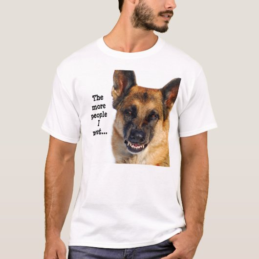 German Shepherd T-Shirt (Voorkant)