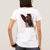 German Shepherd T-Shirt (Achterkant)