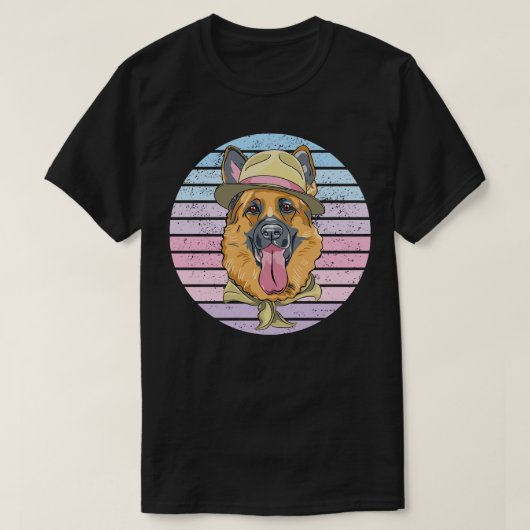 German Shepherd T-shirt (Design voorkant)
