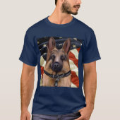 GERMAN SHEPHERD T-SHIRT (Voorkant)
