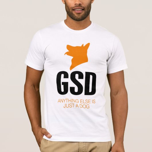 German Shepherd T-Shirt (Voorkant)