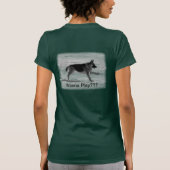 German Shepherd T-Shirt (Achterkant)