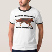 German Shepherd T-shirt (Voorkant)