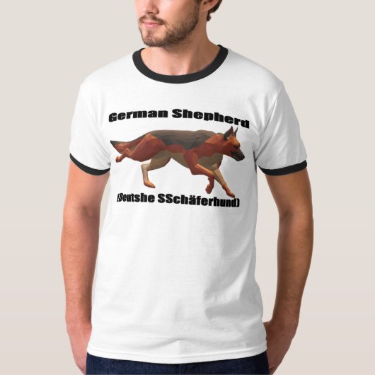 German Shepherd T-shirt (Voorkant)