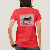 German Shepherd T-shirt (Achterkant)
