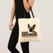 German Shepherd T-shirtBag Tote Bag (Voorkant (product))