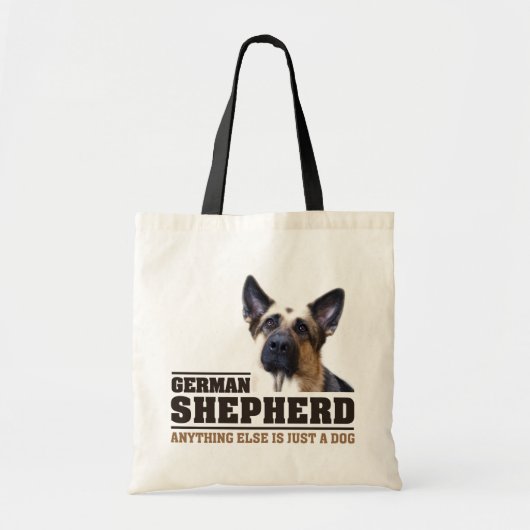 German Shepherd T-shirtBag Tote Bag (Voorkant)