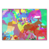 German Shepherd Tablecards Kaart (Achterkant)