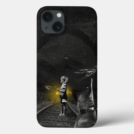 German Shepherd Take Me Home, iPhone 13 Hoesje (Achterkant)