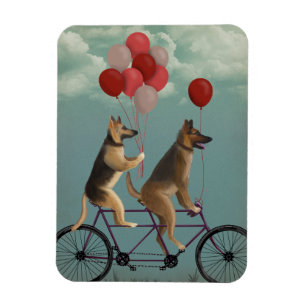 German Shepherd Tandem Magneet