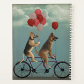 German Shepherd Tandem Planner (Achterkant)