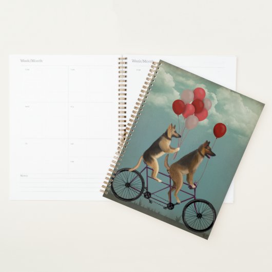 German Shepherd Tandem Planner (Display)