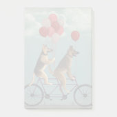 German Shepherd Tandem Post-it® Notes (Voorkant)