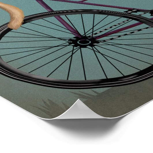 German Shepherd Tandem Poster (Hoek)