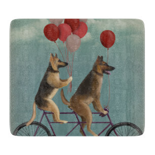 German Shepherd Tandem Snijplank