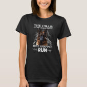 German Shepherd The Chain On My Mood Swing Just Sn T-shirt (Voorkant)