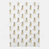 German Shepherd Theedoek (Verticaal)