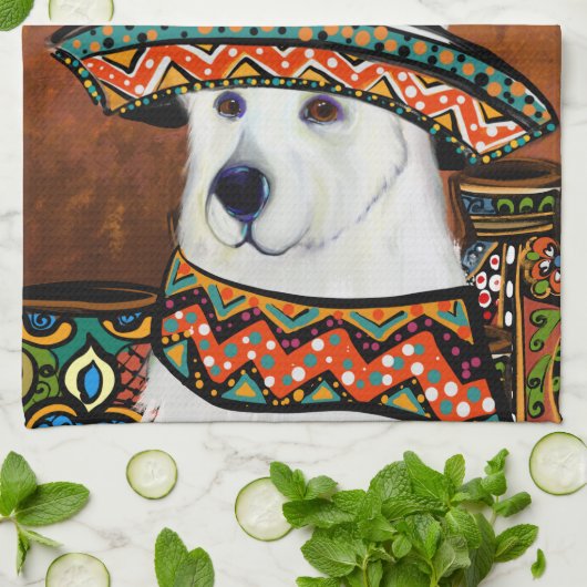 German Shepherd Theedoek (Gevouwen)