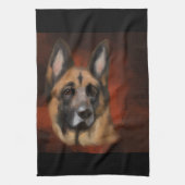 GERMAN SHEPHERD THEEDOEK (Verticaal)