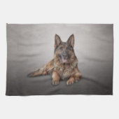 German Shepherd Theedoek (Horizontaal)