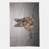 German Shepherd Theedoek (Verticaal)