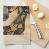 GERMAN SHEPHERD THEEDOEK (Quarter Fold)