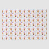 German Shepherd Tissue Paper in White Tissuepapier (Voorkant)