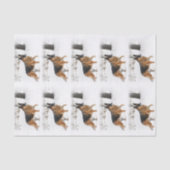 German Shepherd Tissue Paper Tissuepapier (Voorkant)