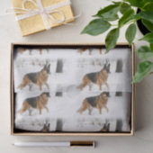 German Shepherd Tissue Paper Tissuepapier (Geschenk)