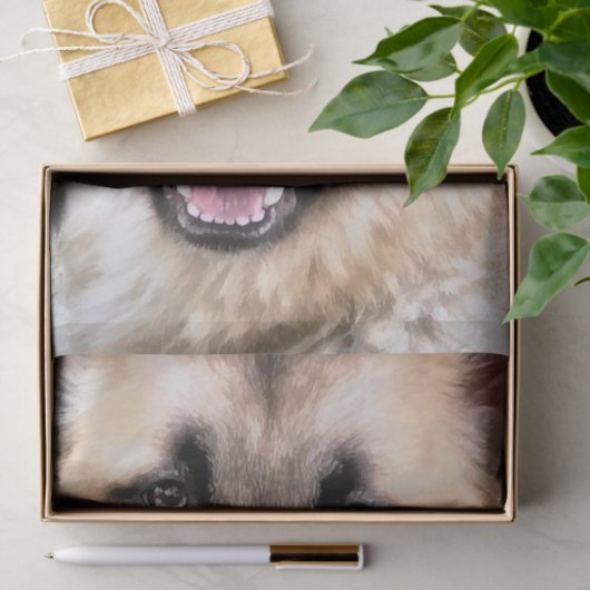 GERMAN SHEPHERD TISSUEPAPIER (Geschenk)