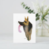 German Shepherd, tony fernandes Briefkaart (Staand voorkant)