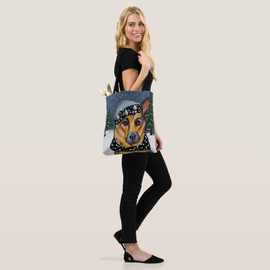German Shepherd Tote Bag (Op model)