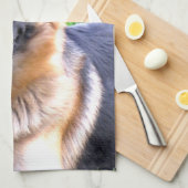 German Shepherd Towel Theedoek (Quarter Fold)