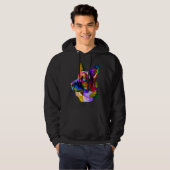 German Shepherd Trained Dog Owner Hoodie (Voorkant volledig)