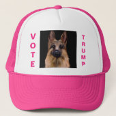 German Shepherd Trucker Hat Trucker Pet (Voorkant)