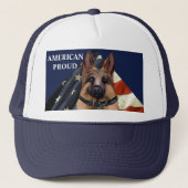 German Shepherd Trucker Pet (Voorkant)