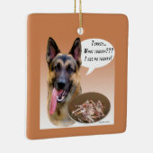 German Shepherd Turkey Keramisch Ornament (Rechts)