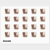 German Shepherd Turkey Ronde Sticker (Vel)