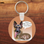 German Shepherd Turkey Sleutelhanger (Voorkant)
