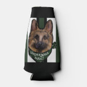 German Shepherd Underdog Flesjeskoeler (Voorkant)