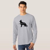 German Shepherd - Use Protection T-Shirt (Voorkant volledig)