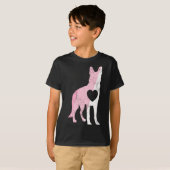 German Shepherd Valentines Day Cud Love Dog _1  T-shirt (Voorkant volledig)